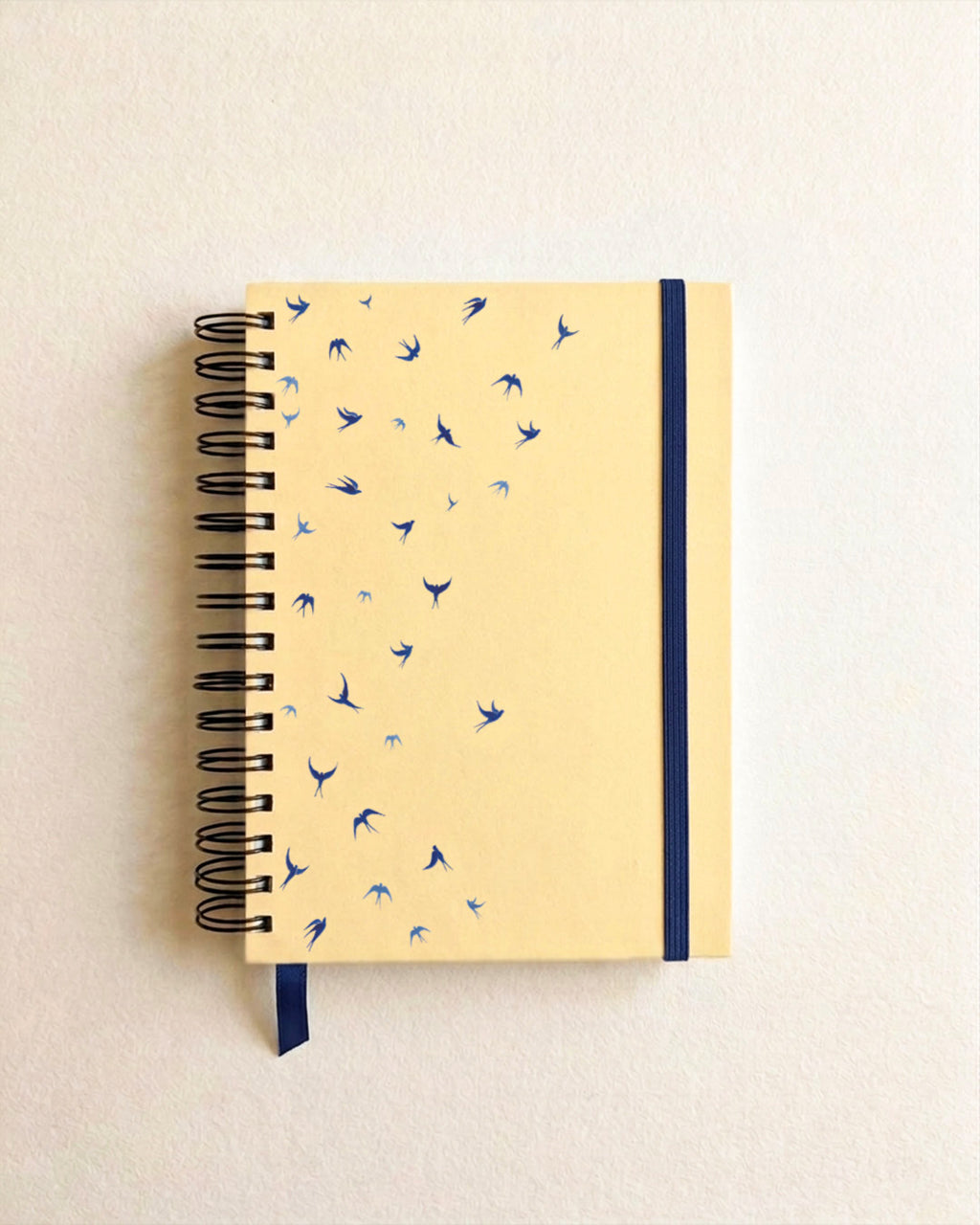 Caderno Espiral Andorinhas